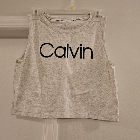 Calvin Klein Performance Crop Top - Picture 1 of 3